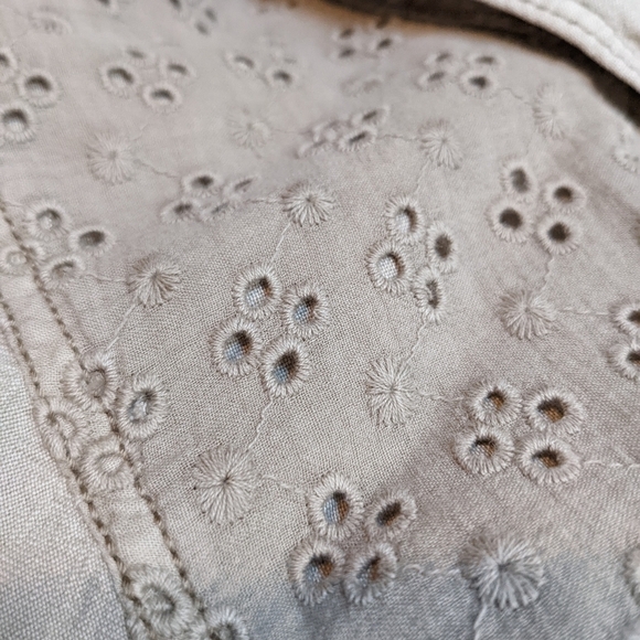 MAURICES Linen Boho BOXY Jacket - Picture 5 of 14